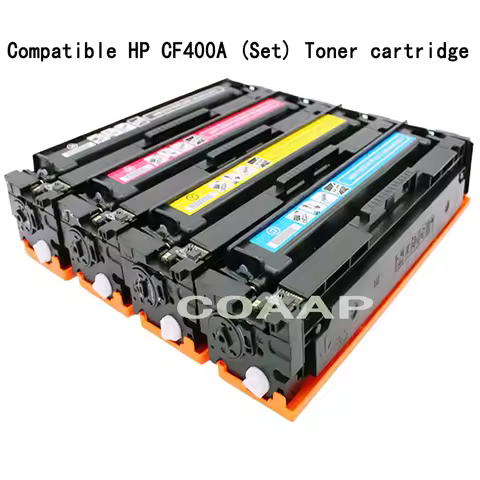 Compatible HP CF400A 401A 402A 403A 201A Color Toner Cartridge For HP201A LaserJet Pro M252 M252dw M