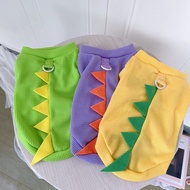 Pet Clothes pet Clothes Dog Clothes cat teddy Dog Clothes Spring Summer pet Clothes Dinosaur T-Shirt