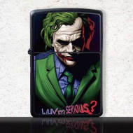Shop Bật Lửa Zippo Xịn lighter joker batman The Dark Knight phản diện chúa hề Tặng kèm túi rút thiên