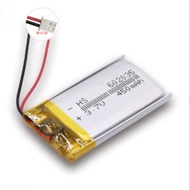 602030 652030 3.7V 300/400mAh Lithium Polymer Li-Po with connector bateri battery pen Al-Quran Digit