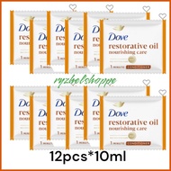 ﹍ ۞ ➶ ROS GROCERS DOVE CONDITIONER SERUM 10ML/12SACHET