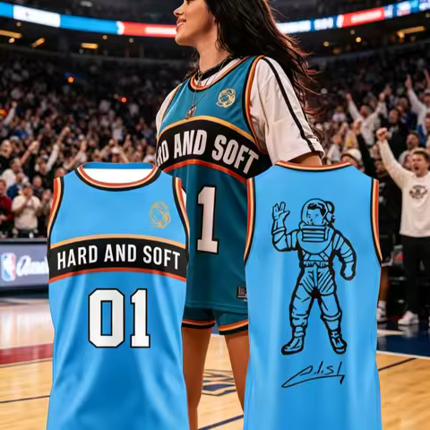 New 2026 Billie Eilish Hard and Soft Themed Sleeveless Basketball Jersey Breathable Casual Streetwea