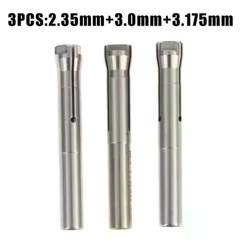 3Pcs Dental 2.35mm 3.0mm 3.175mm Micromotor Collet Chuck For 102L 105L Polishing Handpiece Accessory