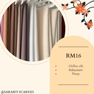 SAKURA SHAWL (1.8meter) && SHAWL LEESA CURVE  (2meter)