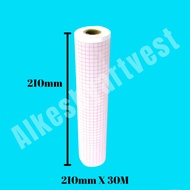 Ecg ekg paper 210mm X 30M Thermal Paper Roll