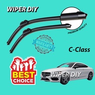 Mercedes Benz C CLASS COUPE C300 2018 - Present Silicone Wiper Blade Windscreen Viper Pengelap Keret
