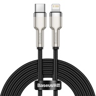Baseus สายชาร์จ รุ่น Cafule Series Metal Data Cable แบบ Type C to Lightning  PD 20W 1m/2m