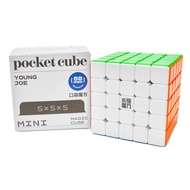 YongJun Mini Pocket Cube 5x5 Magnetic Cube Smooth Speed Cube 58mm