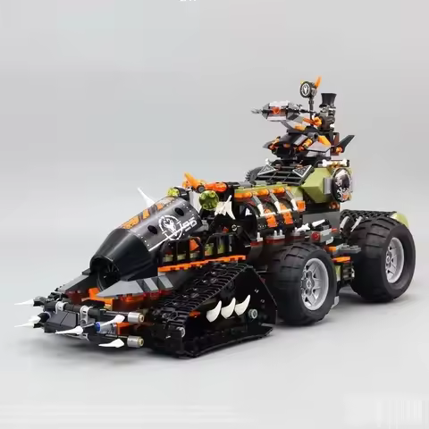 DIY Technical Dieselnut Building Blocks Dragon Truck Fit Bricks Children Birthday Gift Kids boys Toy