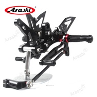 Arashi V2.2 CNC Adjustable Footrest Rearset For KAWASAKI Ninja 250 Ninja250 2018 - 2023 / Z250 Z250 