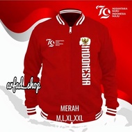 KATUN INDONESIAN NATIONAL TEAM VARSITY JACKET SPECIAL INDEPENDENCE 79 YEARS - HUTRI JACKET 79 YEARS 