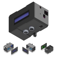 Case ESP32 Expansion board Rain Sensor Raindrops DHT22 LDR Buzzer