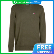 Tommy Hilfiger | Tommy Jeans Essential Regular Fit Crewneck Knit Dm0Dm11856 Hunter Green