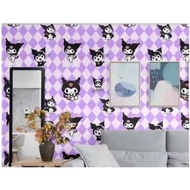 DIAMOND KUROMI Wall Paper 8m to/ 9m x 45cm