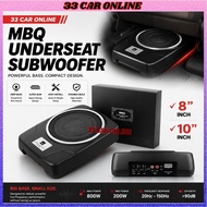 MBQ Underseat Subwoofer Car Speaker Kereta Built-In Amplifier Active Subwoofer 8 Inch 10 Inch