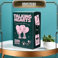 [geniuss.my] Couple Card Game 200 Questions Couple Fun Interactive Card Games Board Game Valentines 