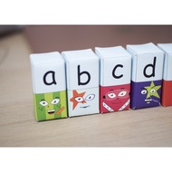 Educational Crafts | DIY Alphablocks Numberblocks Toys Cake Toppers Party Decor