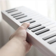 【WVH】-61-Key Foldable Electronic Piano Multifunctional Electronic Piano Keyboard with LED Display Di