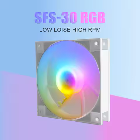 MANMU High Rpm Computer Cooling Fan 120mm Quiet Computer Fan Rgb Cooling For Computer Case Fan 2pin