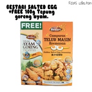 BESTARI campuran telur masin keemasan FREE 100G tepung fcc. Salted Egg Powder