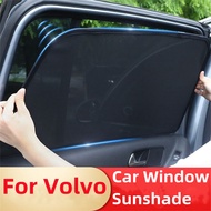 Car Window Sunshade for Volvo XC40 S40 S60 S80 S90 V40 Accessories Car Curtains Anti-mosquito Magnet