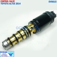 คอนโทรลวาล์ว โตโยต้า อัลติส 2014 - 2018 EV0015 Control valve Toyota Altis  สำหรับ คอมเพรซเซอร์ 6SES1