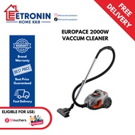 EuropAce 2000W Cannister Vaccum Cleaner EVC3201W