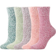 Marchare Women's Fuzzy Socks - Warm Wool Socks, Sizes 5-11