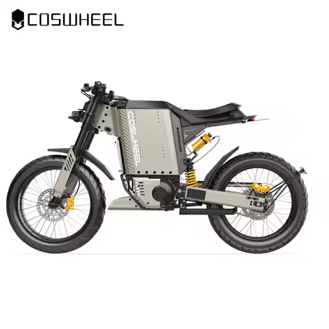 Coswheel 72V Electric Motorcycle GT100 5000W/8000W 72V 50AH Battery Up to 120km/h for Adult Customiz