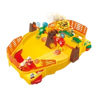 EPOCH Super Mario Fireball Stadium - 2-Player Tabletop Action Game for Ages 5+ - Includes Bowser’s T