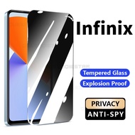 Kính Cường Lực Chống Nhìn Trộm Cho Infinix Smart 9 5 7 8 Pro Hot 50 Pro + 30i 40i 50i Note 12 30 40