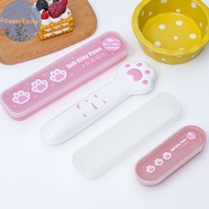 TasteTasty Cutlery Box Student Spoon Storage Box Portable Cutlery Storage Box Chopsticks And Spoon B