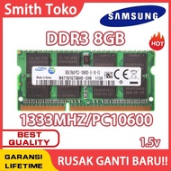 Ram laptop SAMSUNG SODIMM 8GB DDR3 10600/ DDR3-1333 8G sodim RAM