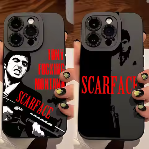 lm Scarface Phone Case for Oppo Realme 11 10 9 9i 8 8I 7 C75 C55 C53 C30 C35 C33 C31 C20 C21Y C21 C1