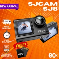 [Free SD Card] SJCAM SJ8Pro 4K60FPS Action Camera SJ8 Dual Screen Action Camera 4K 30FPS (Ship from 
