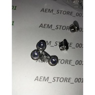 NYLON FLANGE M4 KEY 7 STAINLESS 304 A2-70
