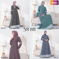 [Gamis] Gamis Nibras Ns 088 / Gamis Nibras Terbaru / Gamis Murah