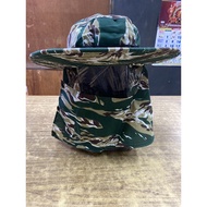 Topi kebun / Topi bendang / Topi Askar / Anti UV Hat / Topi Memancing