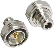 7/16 DIN Male Plug to N Female Jack Adapter Microwave Coax Connector Coaxial Straight L29 Converter 