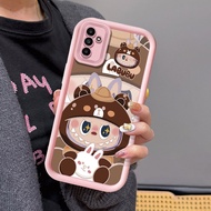 Cute Rabbit Labubu Phone Case for Samsung Galaxy A12 A13 A14 A15 A20 A30 A21S A22 5G M22 M32 A55 A71