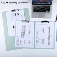 A2 Horizontal Sketch Board Plastic Hard Board Drawing Board Clip 4k Drawing Board College Students B
