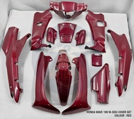 HONDA WAVE 100 WAVE100 W 100 W100 MSEKI M SEKI COVER SET BODY COVER SET COVERSET