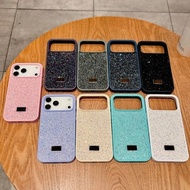 2 in 1 Bling Back Cover For iPhone 17 16 Pro Max 17 Air 16 Plus 15 Glitter Rhinestone Shockproof Pho