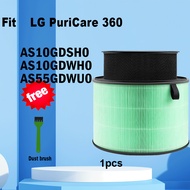 H13 Hepa Carbon Filter for LG PuriCare 360 Series Air Purifier  AS10GDSH0 AS10GDWH0 AS55GDWU0 AS65GD