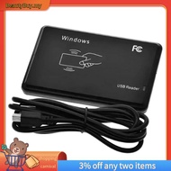 [In Stock]USB RFID Reader 125khz EM4100 ID Contactless Sensitivity Smart Card Reader TK4100 Support 