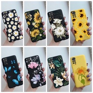 Sunflower Case Xiaomi Redmi Note 11 4G Poco M4 pro 5G Note 11s Global Version Soft Silicone Back Cover Shockproof Casing