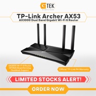 TP-Link Archer AX53 AX3000 Dual-Band Gigabit Wi-Fi 6 Router