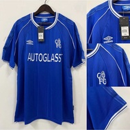 1999/01 Chelsea home retro man football jersey