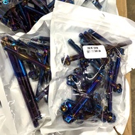 Engine Screw Titanium Y15 Y15ZR Colourful