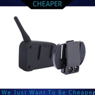 V4 V6 Helmet Intercom Headset Accessories Microphone Speaker & Clip untuk Interphone Replacement Mou